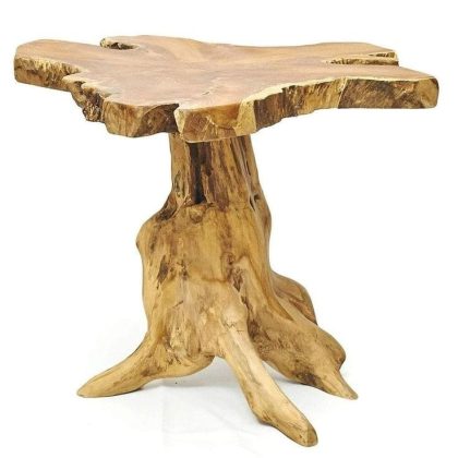 Star teak coffee table